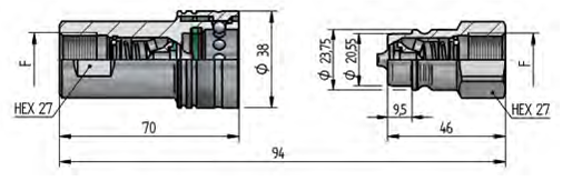 PAVX DN13 – BG 3 – ISO 12.5