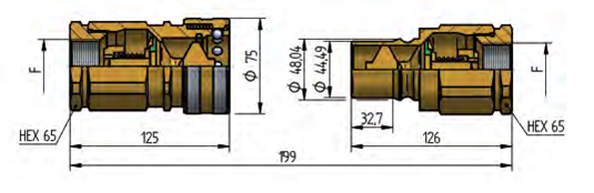 PBVM DN39 – BG 7 – ISO 40