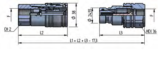 PLT1 DN20 – BG 3 – ISO 12.5