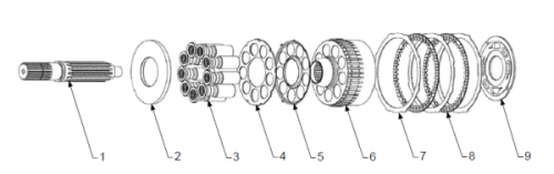 Kit de reparație KAWASAKI M5X