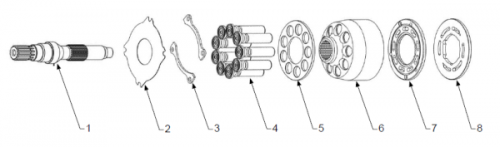 Kit de reparație EATON 33xx,46xx,54xx,39xx,64xx,76xx, 78462, PVXS