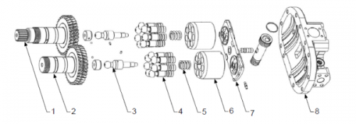 Kit de reparație HITACHI HPV091