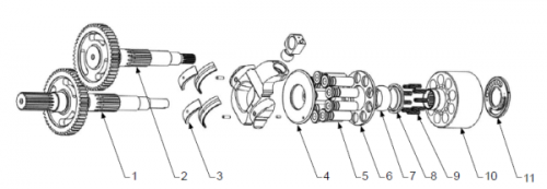 Kit de reparație CATERPILLAR CAT320C